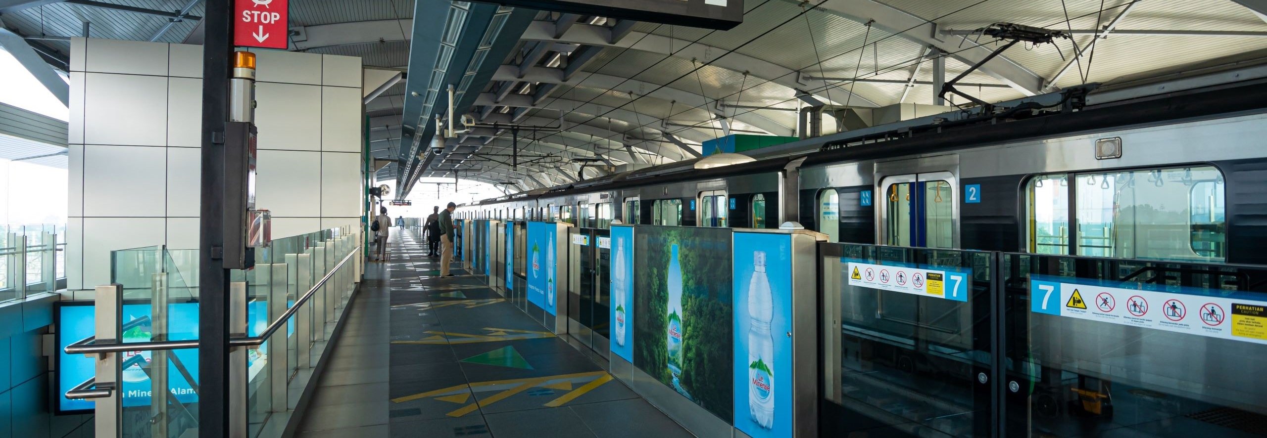 Inside Bandaran station, Jakarta