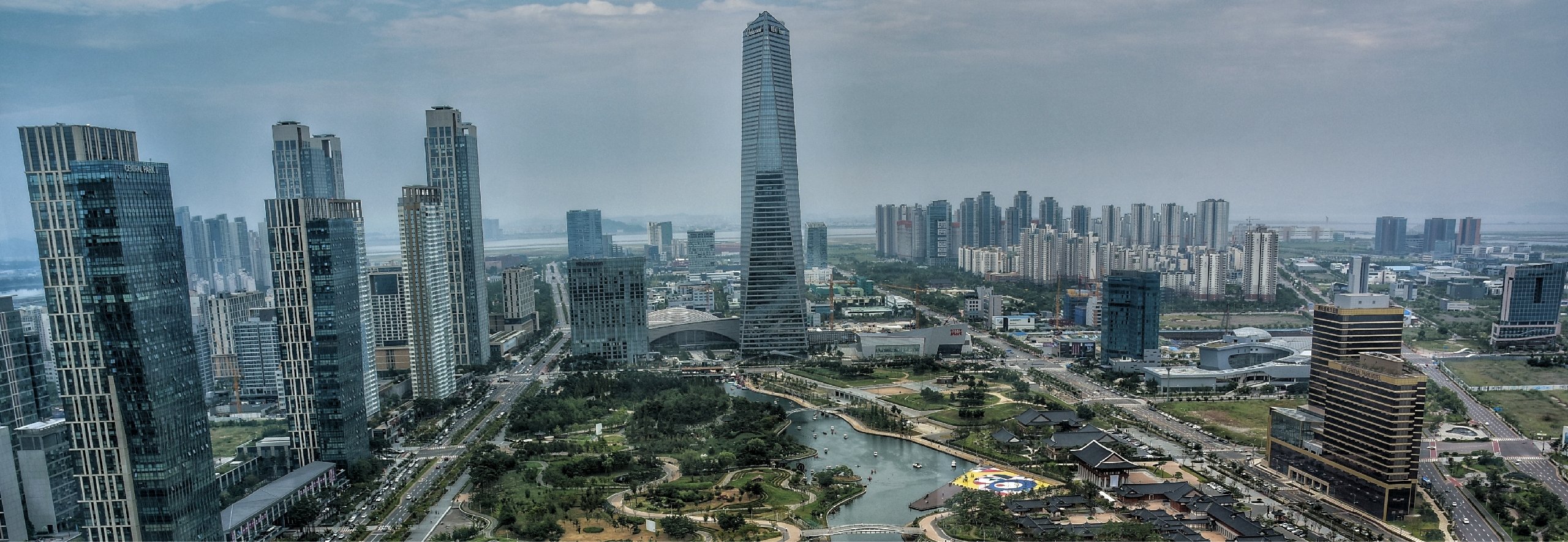 SongDo, South Korea cityscape - an example of instant cities