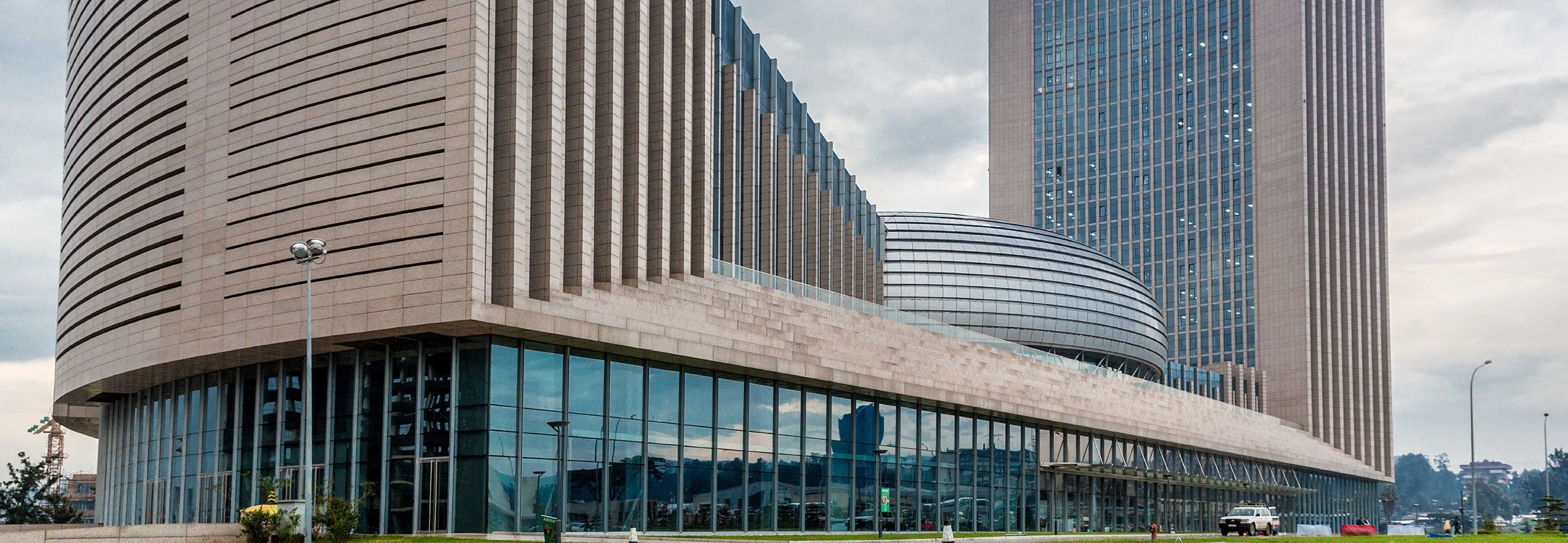 New African Union Commission headquarters building in Addis Ababa, Ethiopia