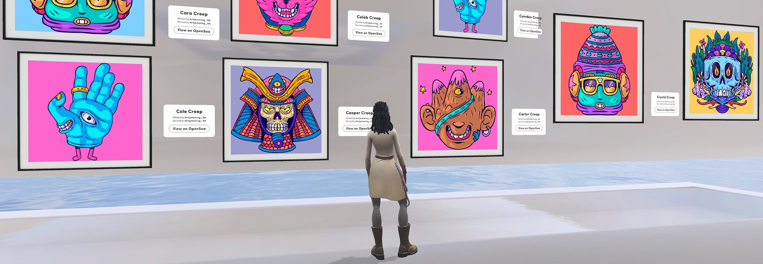 metaverse art gallery