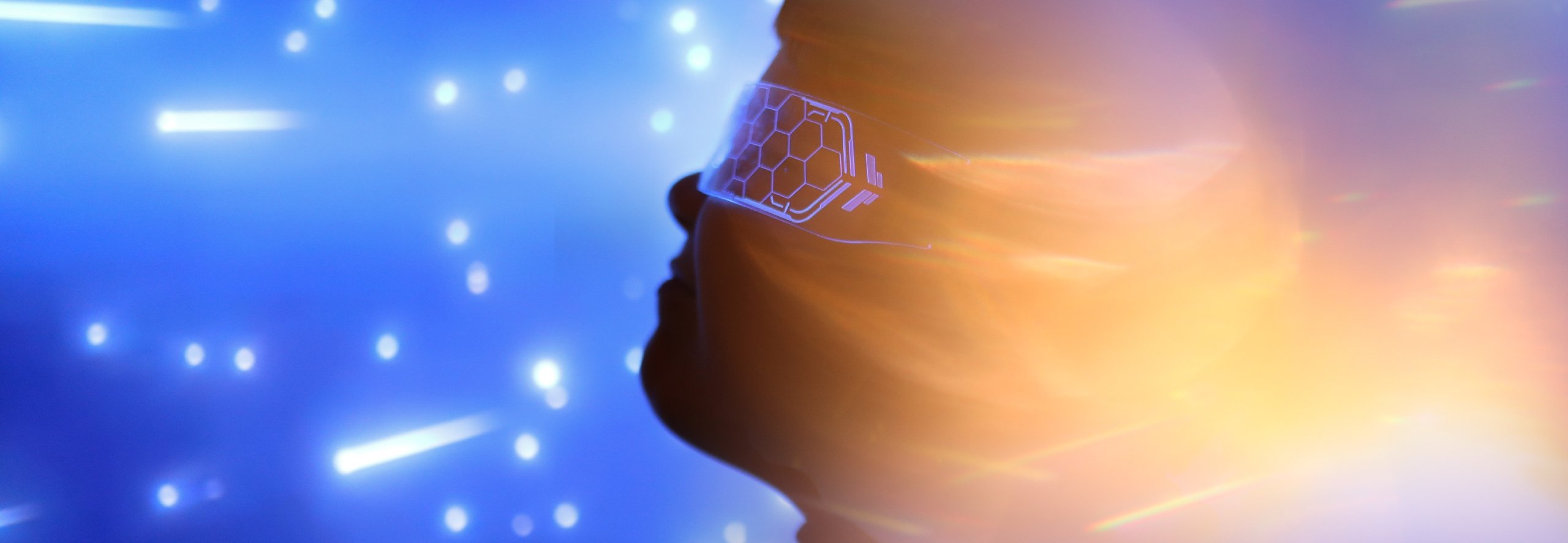 child in futuristic glasses future metaverse consumer