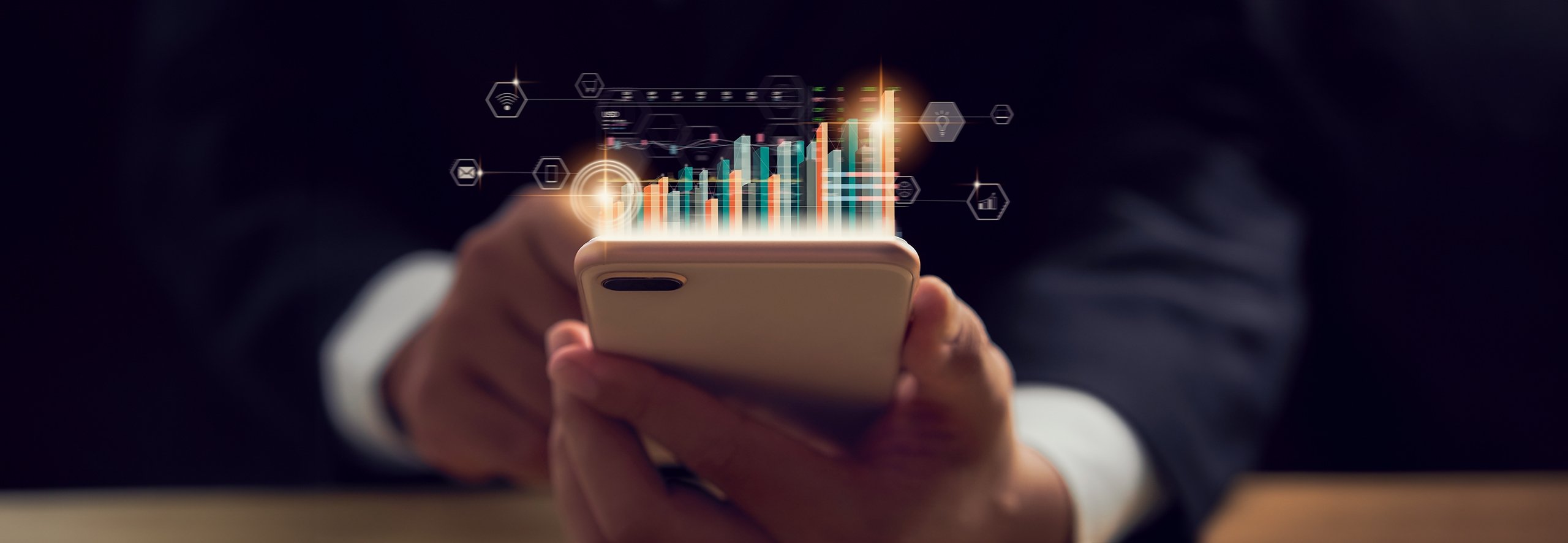 digital stock chart