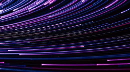 image of purple laser beams