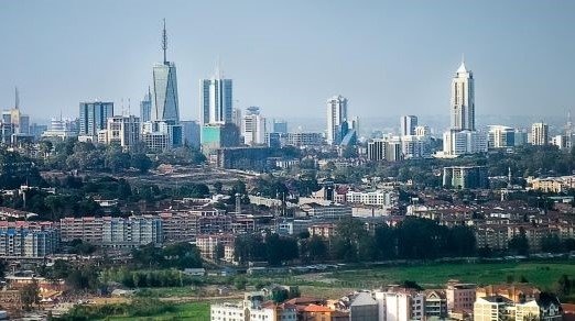 image of Nairobi Kenya cityscape